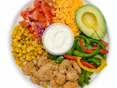 Organic Chicken Fajita Bowl (GF) (HALAL)