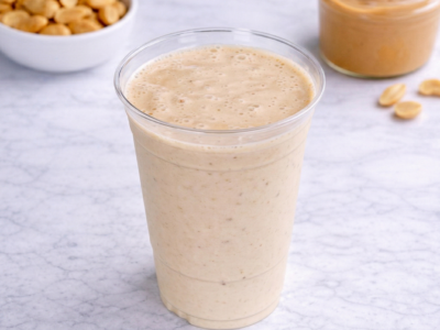 PEANUT BUTTER LOVER SMOOTHIE (VG) (V) (GF) 16oz