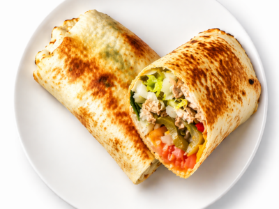 Chicken Fajita Wrap (HALAL)