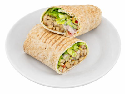 Classic Chicken Shawarma Wrap (DF) (HALAL)