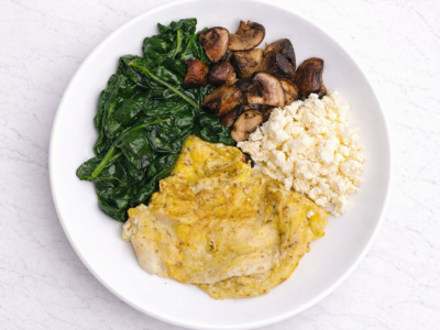 Egg & Spinach Bowl (GF) (VG) (K)