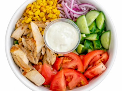 Chicken shawarma salad (GF) (HALAL)