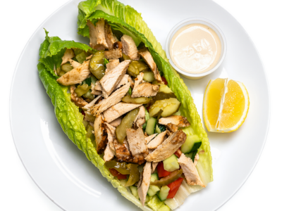 Organic Shawarma Chicken Lettuce Wrap (GF)(DF)