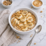Peanut butter Banana overnight oats