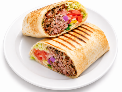 Beef Shawarma Blaze Wrap (DF) (HALAL)